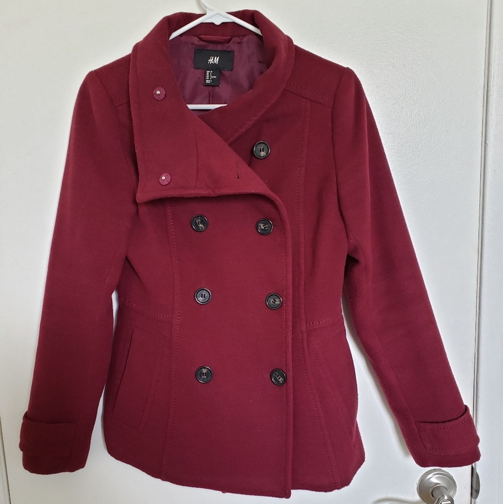 H&M pea coat